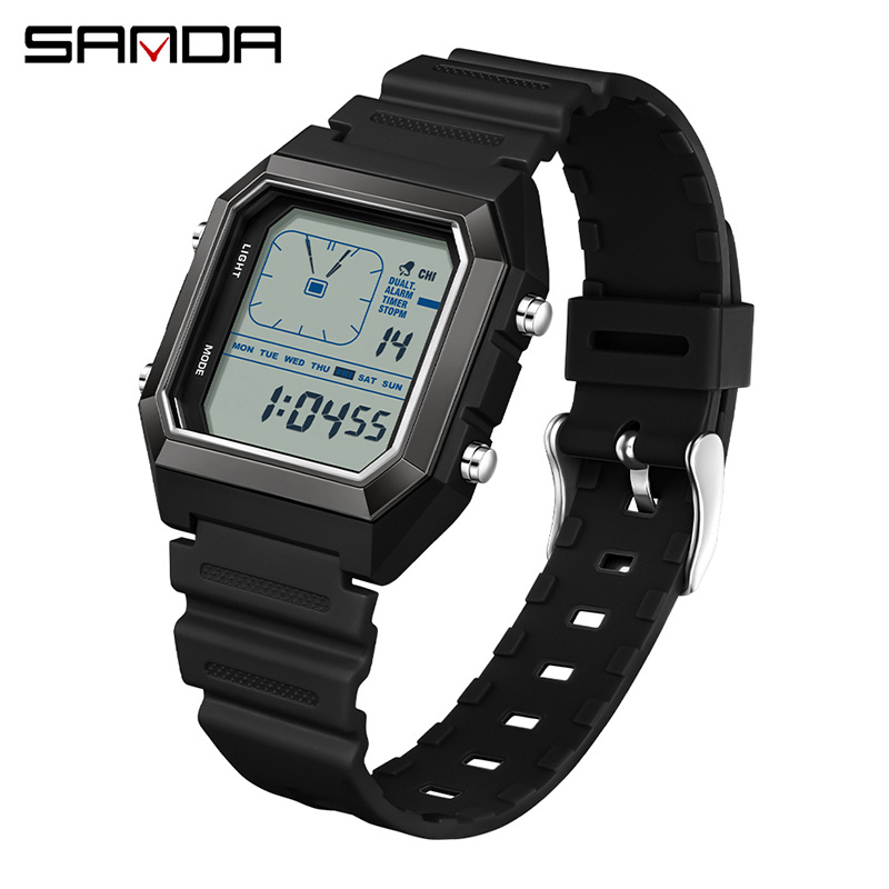 Outdoor Lighting Timer - SANDA 6307 새로운 남성용 디지털 다기능