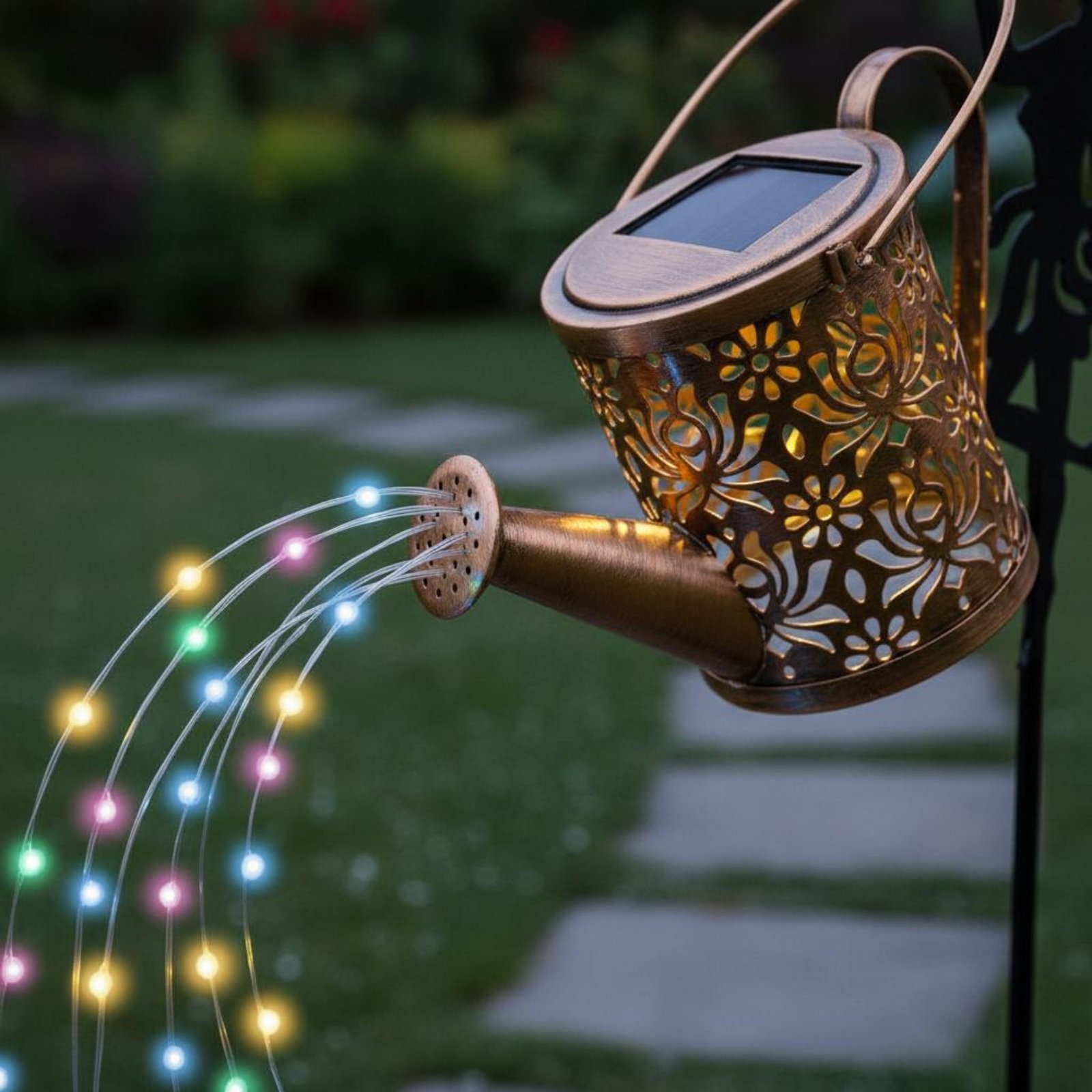 Outdoor Lighting Modern - 태양열 요정 물뿌리개 조명 장식용 프로젝션