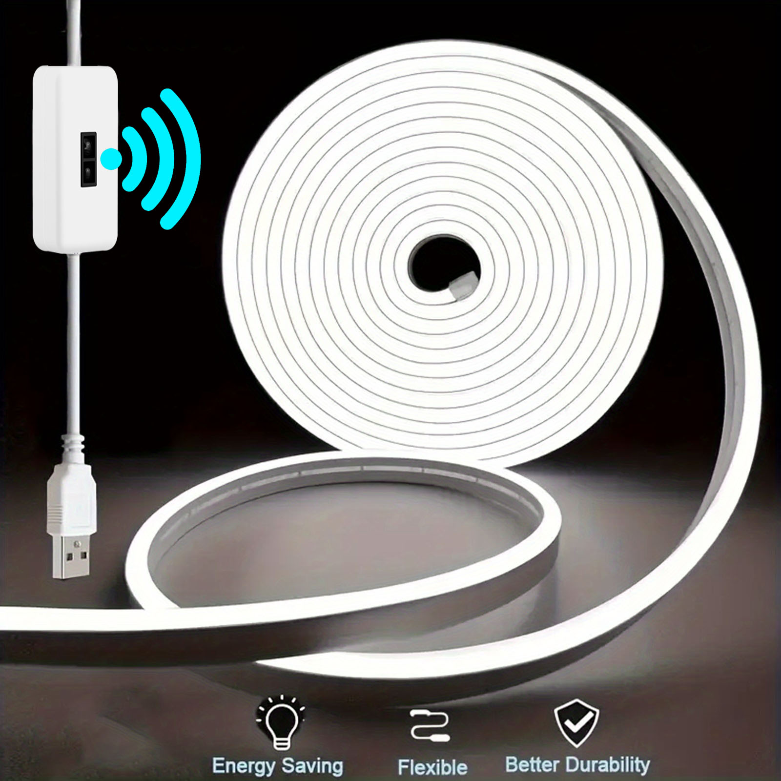 Outdoor Lighting Timer Switch - 모션 센서 네온 LED 라이트 스트립
