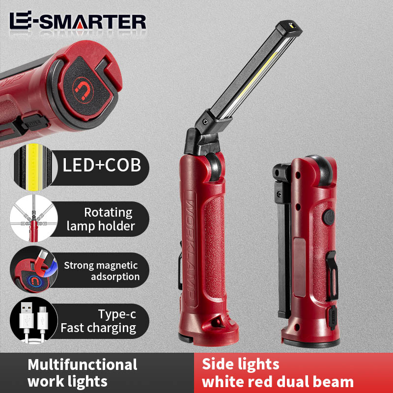 Outdoor Lighting Junction Box - COB LED 작업 조명 충전식 접이식