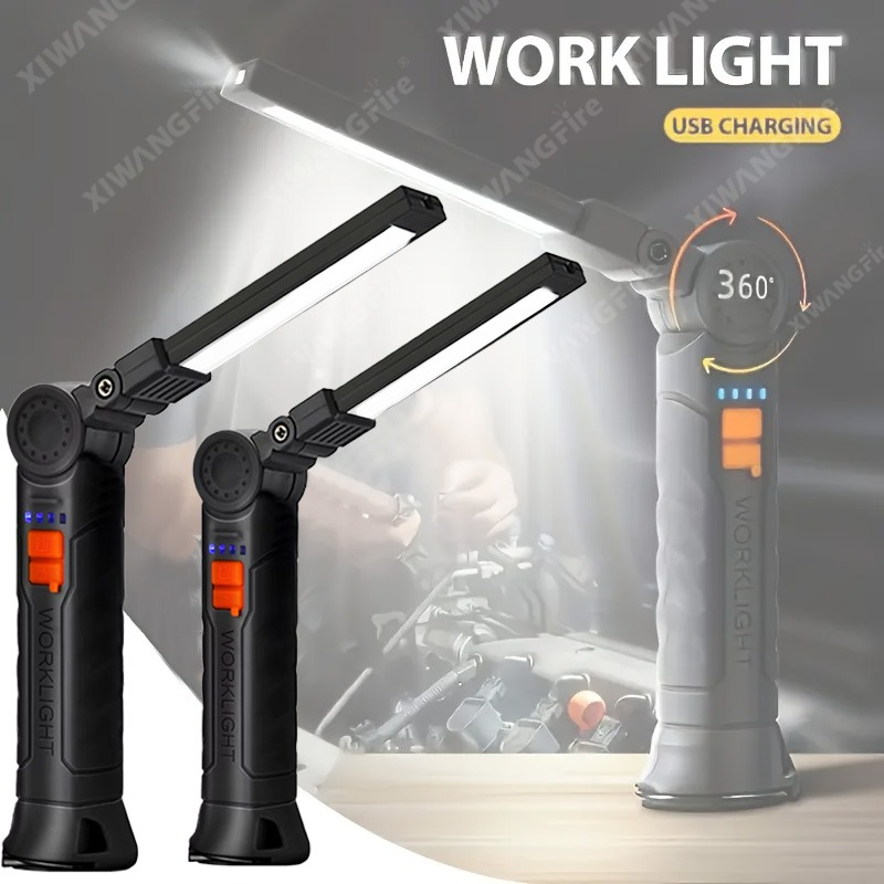 Outdoor Lighting Replacement Bulbs - 자석 및 후크가 있는 충전식 LED