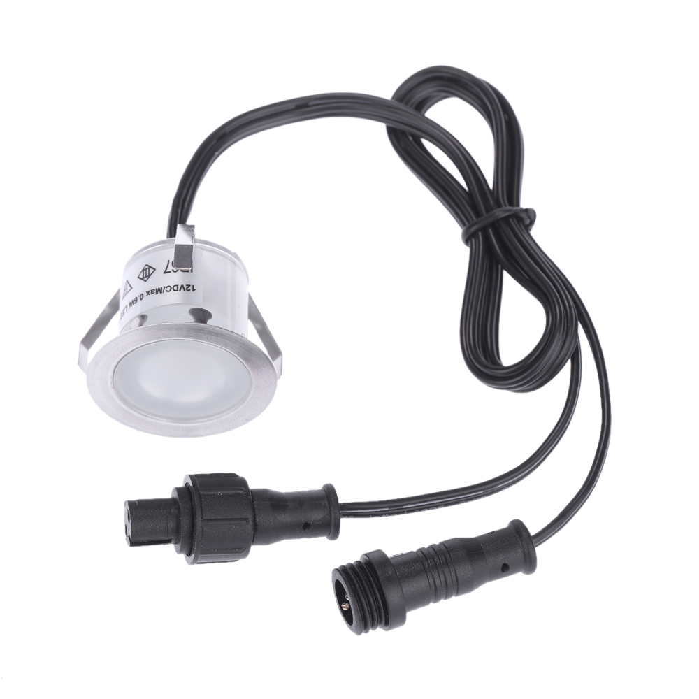 Ground Light Recessed - 10개 32mm LED 데크 조명 0.6W