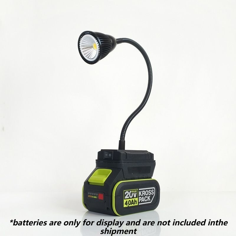 Outdoor Lighting Electrician - WORX 휴대용 LED 투광 조명을위한 5W