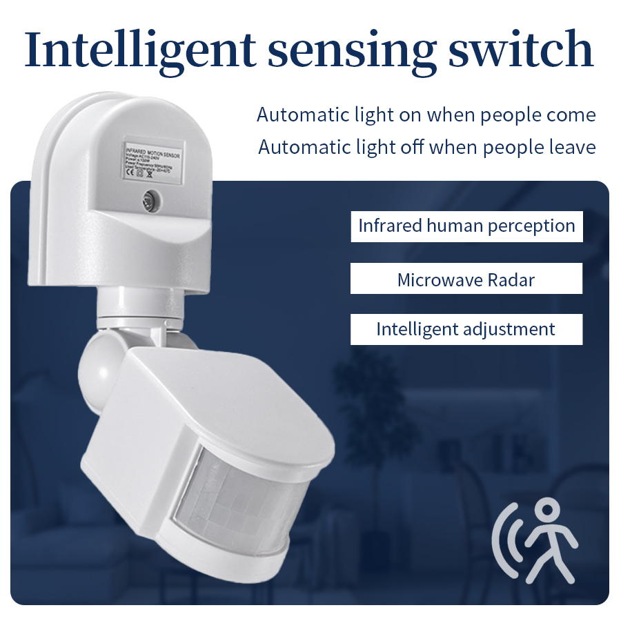Outdoor Lighting Timer Switch - 모션 센서 라이트 스위치 자동 적외선