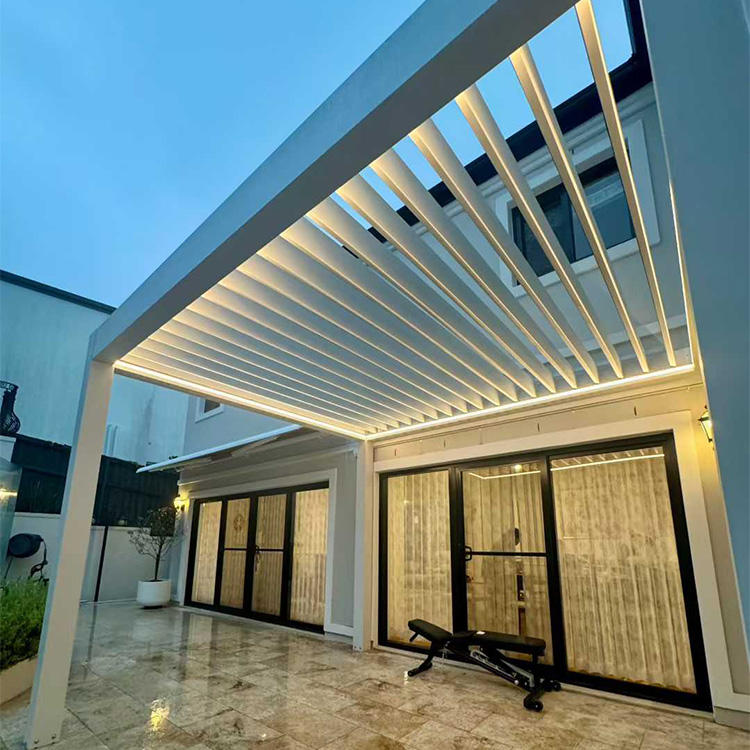 Outdoor Lighting For Gazebo - 고품질 알루미늄 합금 야외 파빌리온 (조명