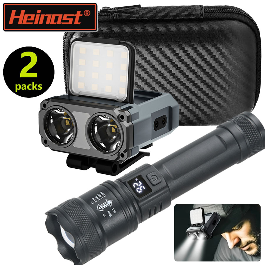Outdoor Lighting With Sensor - 초강력 미니 충전식 헤드램프/휴대용 LED 손전등