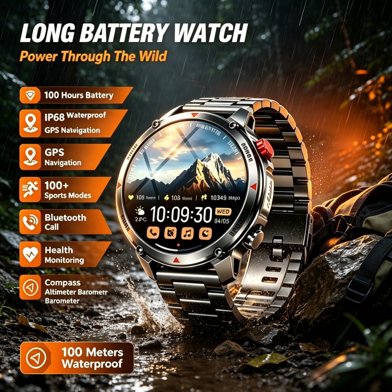 Outdoor Lighting Timer - 2026년형 신제품 T-Rex3 Pro, 1100mAh 배터리,