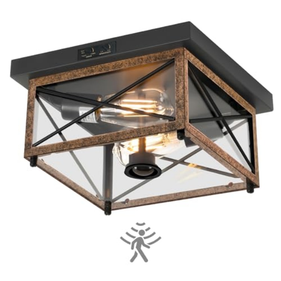 Outdoor Lighting With Sensor - 모션 센서가 있는 실외 천장 조명,