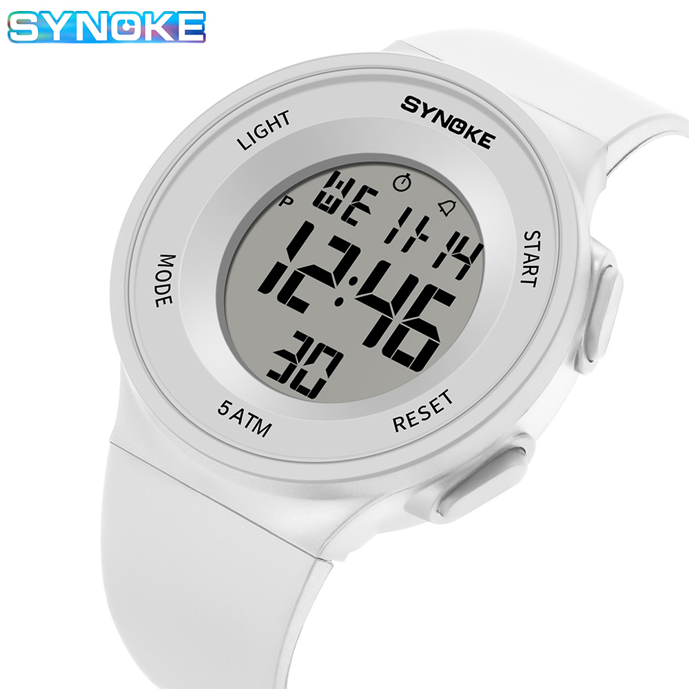 Outdoor Lighting Timer - Synoke 디지털 시계 레이디 스포츠 발광