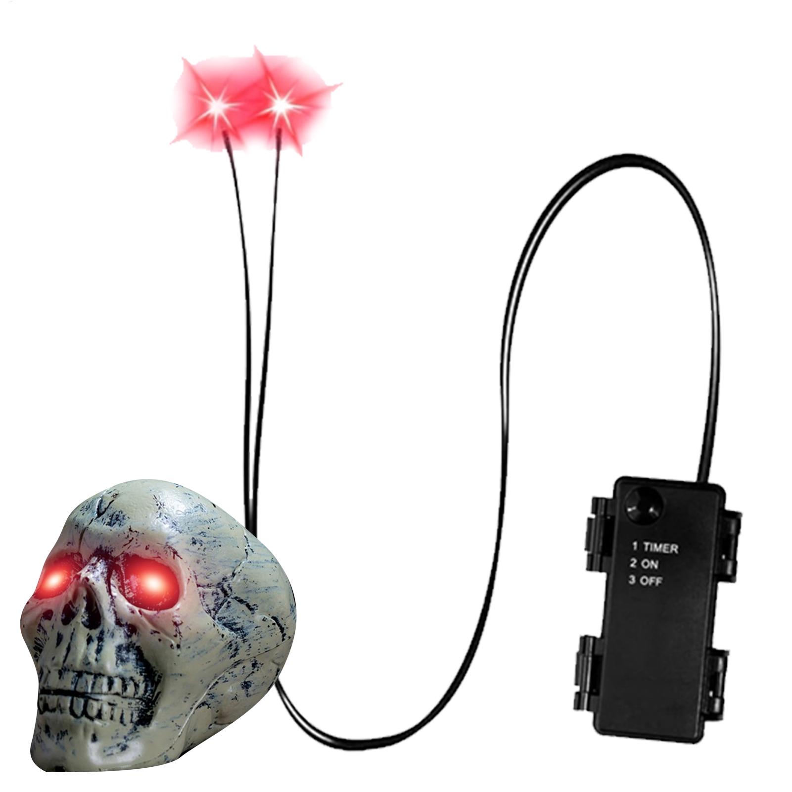Outdoor Lighting Timer - 타이머가 있는 호박용 LED 눈 장식,