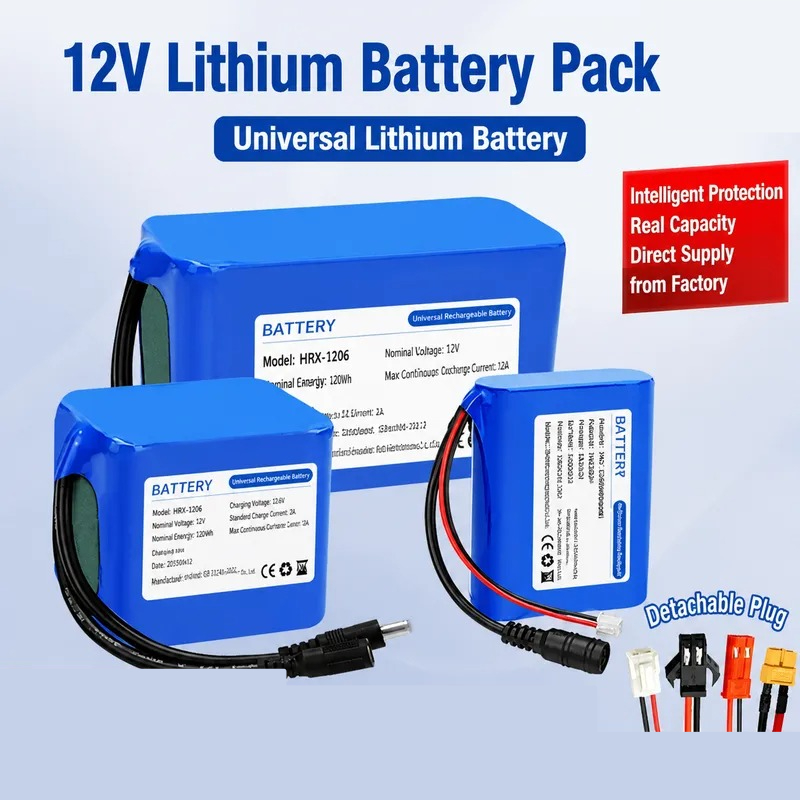 Outdoor Lighting Volt - 12V 리튬 배터리 팩 대용량, 제논