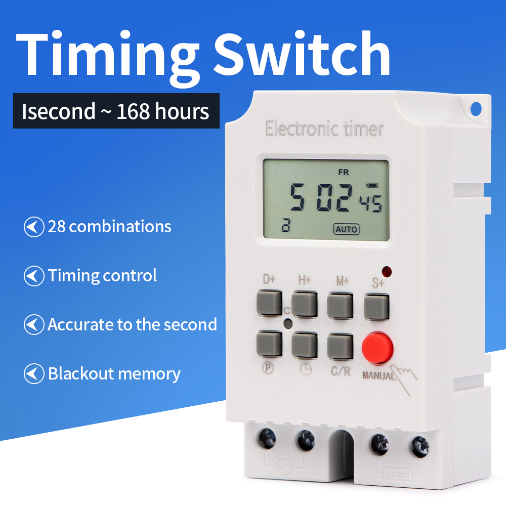 Outdoor Lighting Timer Switch - 디지털 타임 스위치 주간 자동 프로그래밍