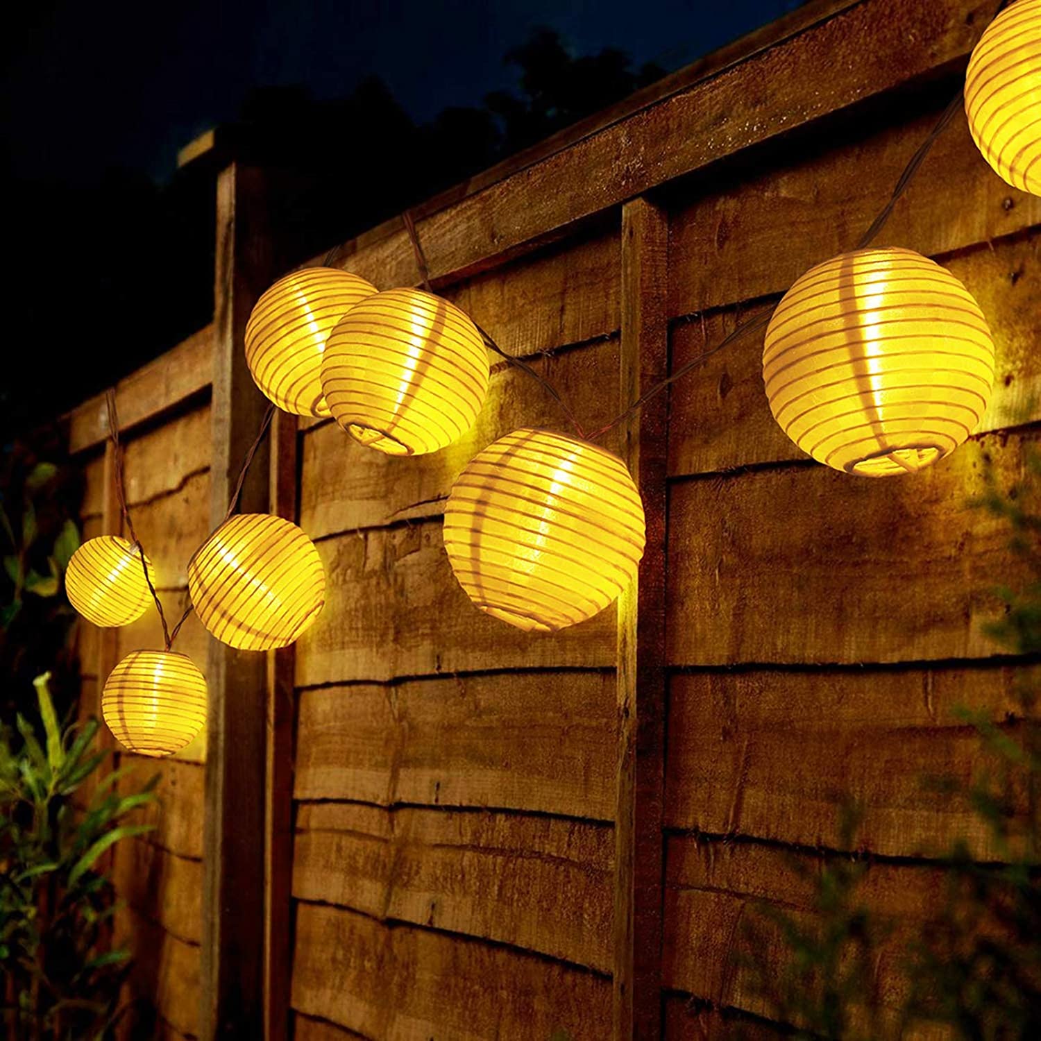방수 랜턴 태양 문자열 요정 조명 6.5M 30 LED - Outdoor Lighting For Gazebo 리뷰 및 가격