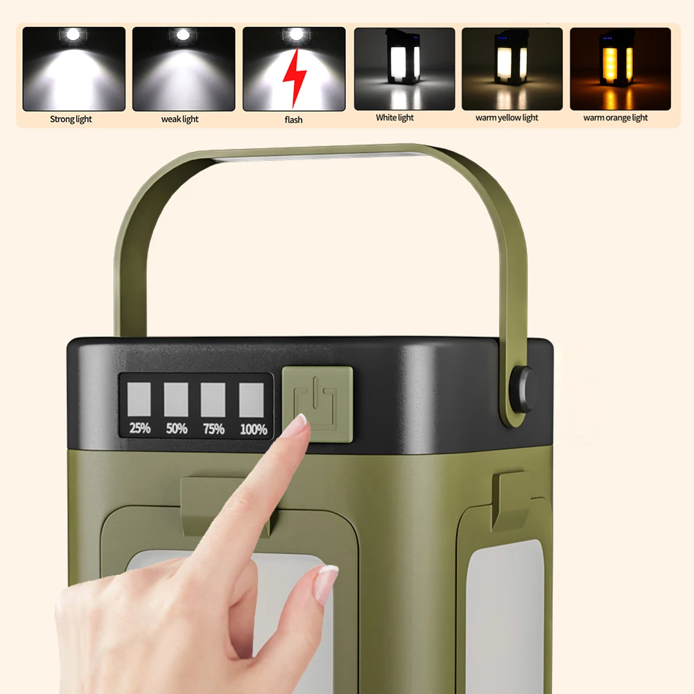 태양광 야외 휴대용 캠핑 조명, 태양열 충전 접이식 2 - Outdoor Lighting Solar 리뷰 및 가격