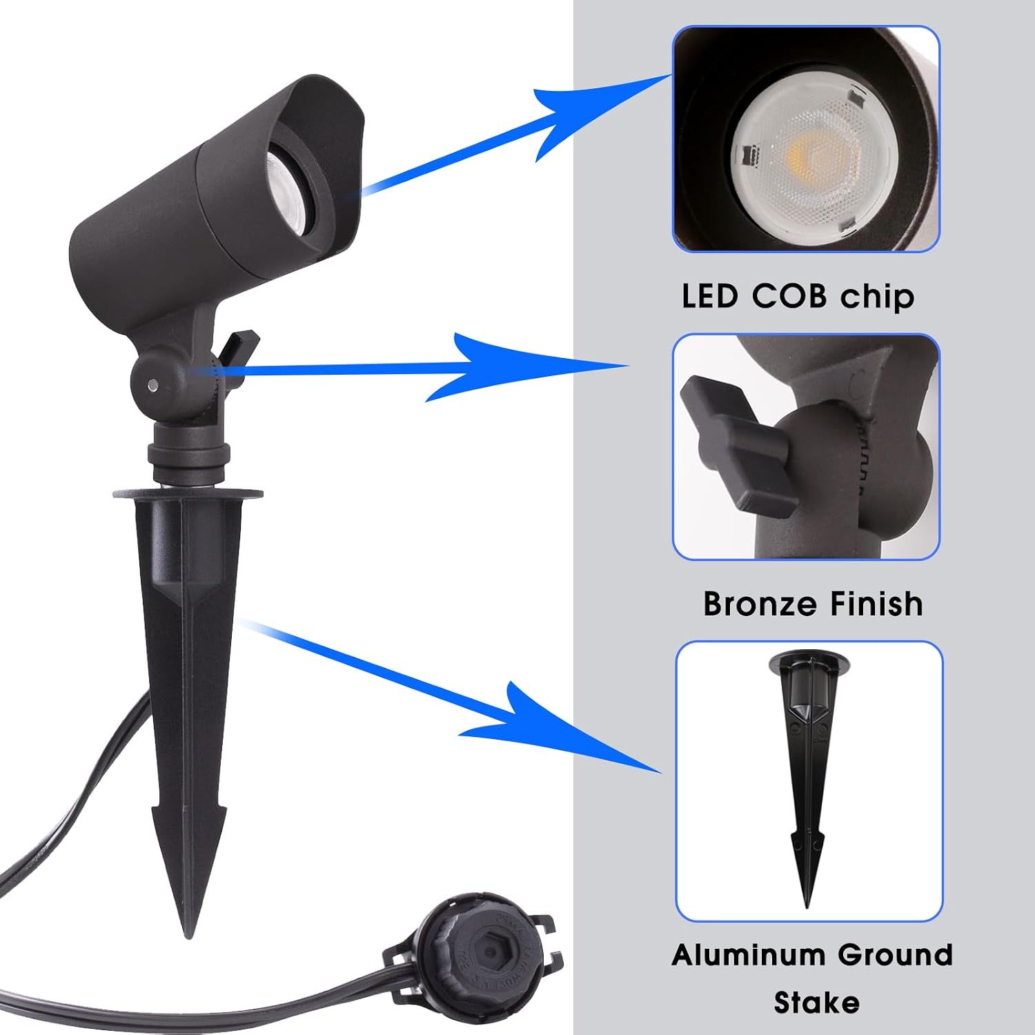 저전압 12V LED 조경등 따뜻한 백색 3000K 4 - Outdoor Lighting Voltage 리뷰 및 가격