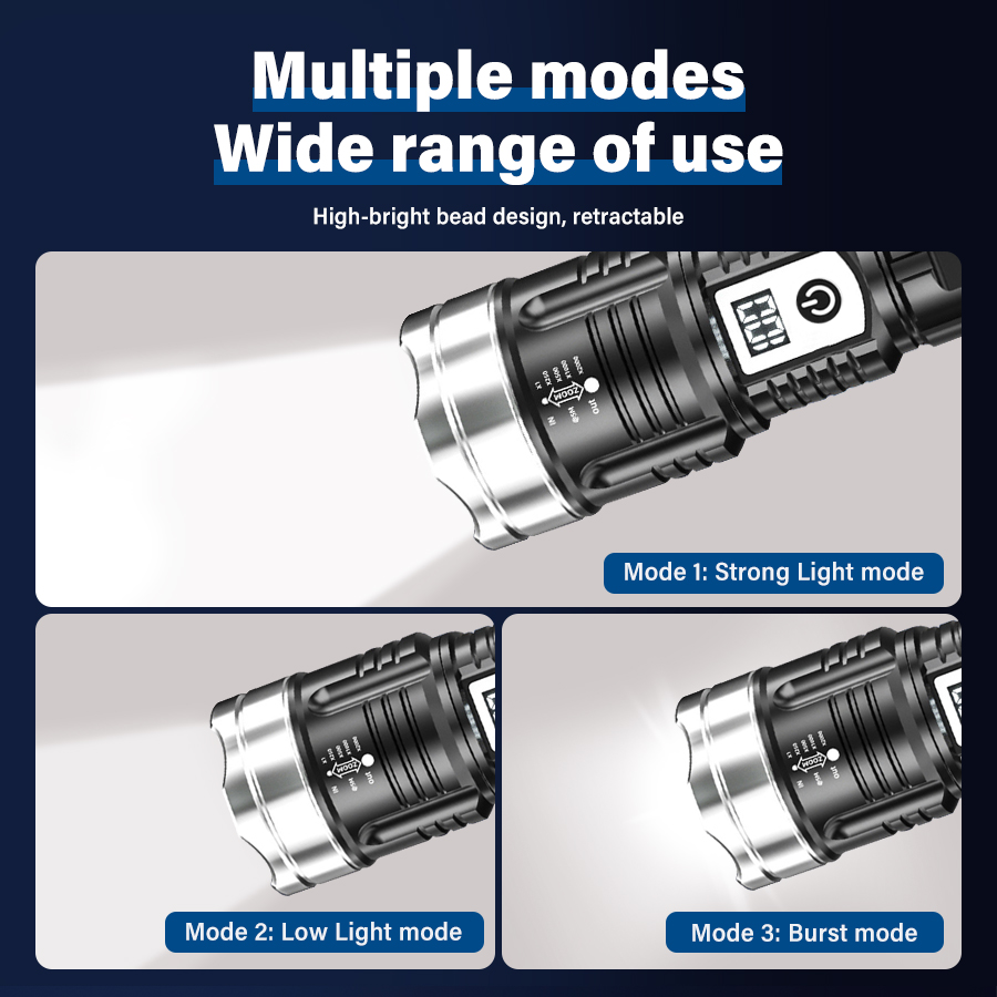 고출력 200000LM LED 손전등 내장 배터리 타입 - Outdoor Lighting Junction Box 리뷰 및 가격