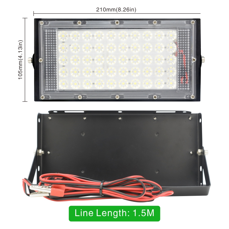 DC 12V-85V 50W Led 홍수 빛 야외 투광  - Outdoor Lighting Volt 리뷰 및 가격