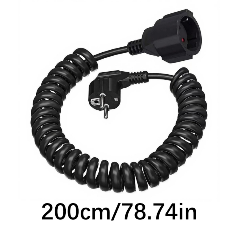 전원 연장 코드 스프링 케이블 남성 여성 연장 전원 코 - Outdoor Lighting Extension Cable 리뷰 및 가격