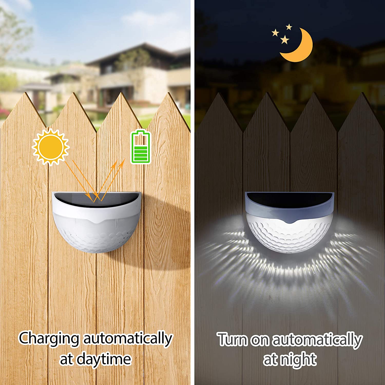 LED 태양광 야외 벽등 에너지 정원등 방수 태양광 울 - Outdoor Lighting Sconce 리뷰 및 가격