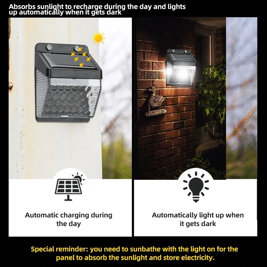 LED 태양광 조명 PIR 모션 센서 벽등 야외 태양광 - Outdoor Lighting With Sensor 리뷰 및 가격