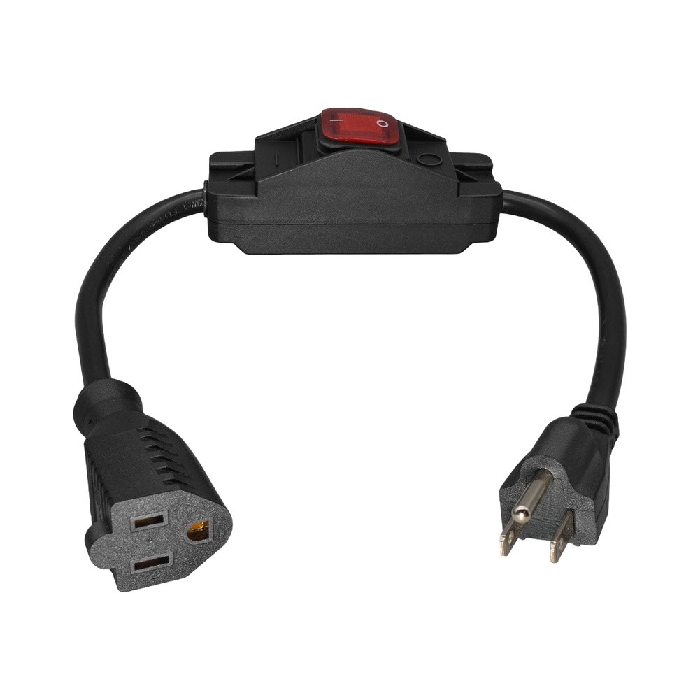야외 방수 온/오프 스위치 연장 코드 0.5M 표시등  - Outdoor Lighting Extension Cable 리뷰 및 가격
