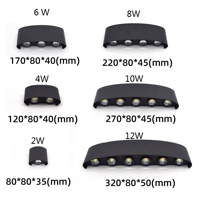2W 4W 6W 8W 10W 12W LED 벽등 방수  - Xl Outdoor Lighting 리뷰 및 가격
