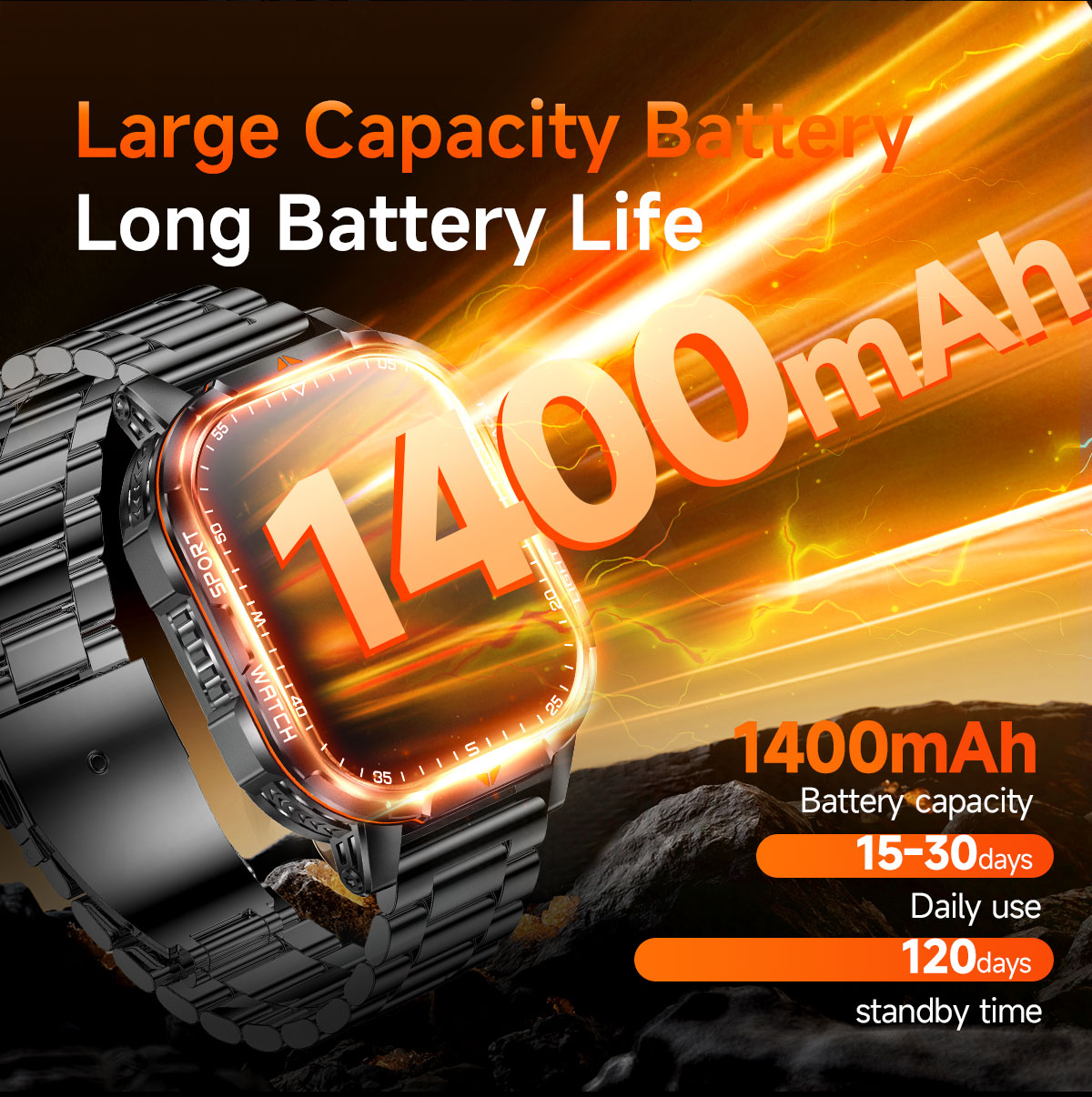 2026년 신형 1400mAh 초대용량 배터리 스마트워 - Outdoor Lighting Timer 리뷰 및 가격