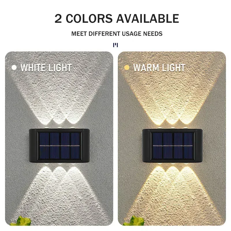 LED 태양광 조명 야외 방수 솔라 벽등 위아래 발광  - Outdoor Lighting Sconce 리뷰 및 가격