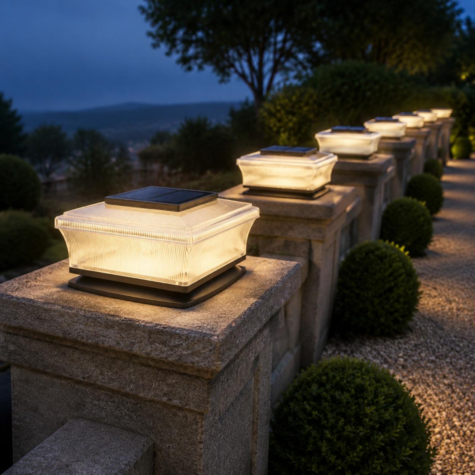 태양광 무선 사각 기둥 조명 야외 조명 3000K 따뜻 - Outdoor Lighting Modern 리뷰 및 가격