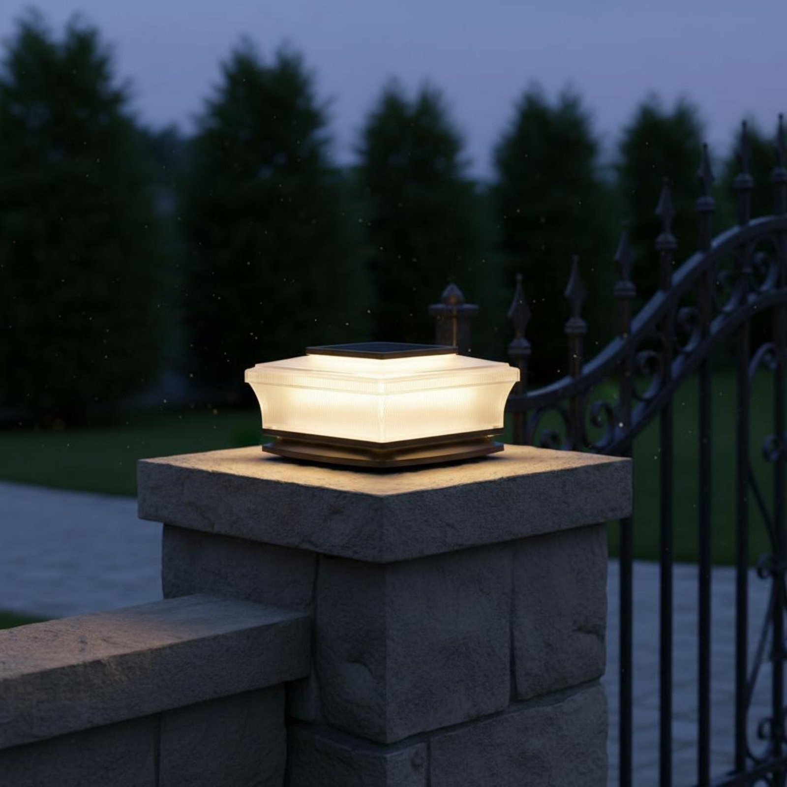 태양광 무선 사각 기둥 조명 야외 조명 3000K 따뜻 - Outdoor Lighting Modern 리뷰 및 가격