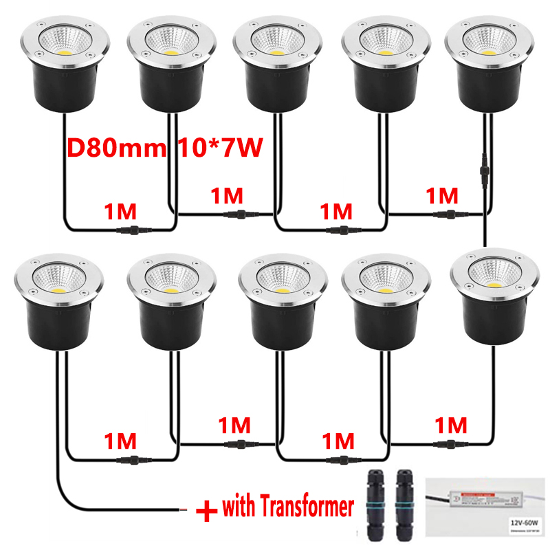 12V LED 지중 조명 IP67 방수 야외 매립형 램 - Ground Light Recessed 리뷰 및 가격