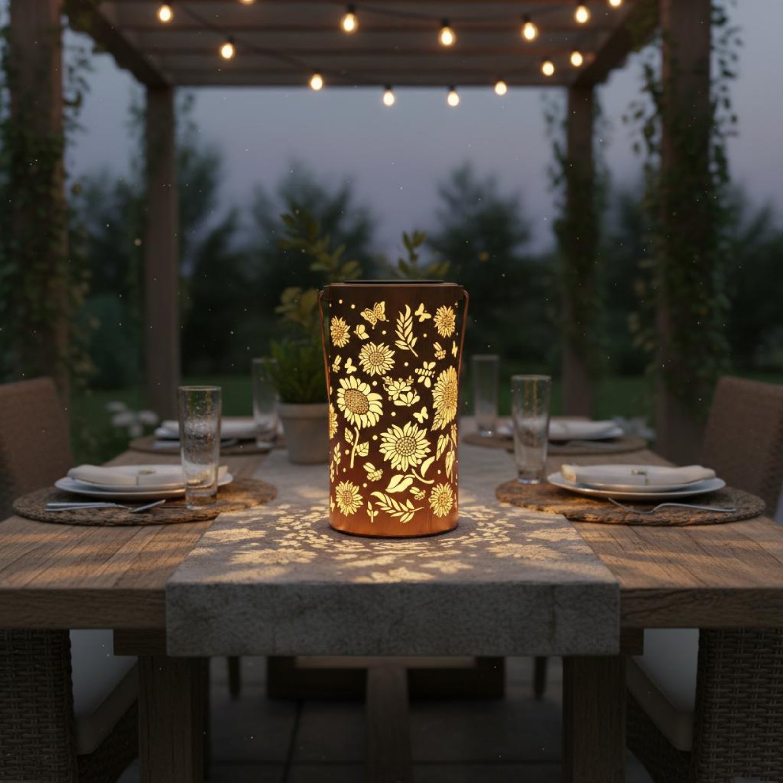 화려한 선버스트 태양광 랜턴 친환경 태양광 걸이형 랜턴 - Solar Lantern Hanging 리뷰 및 가격