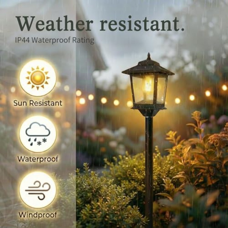 야외용 태양광 기둥 조명, 2개입 63인치 황혼에서 새 - Outdoor Lighting Solar 리뷰 및 가격