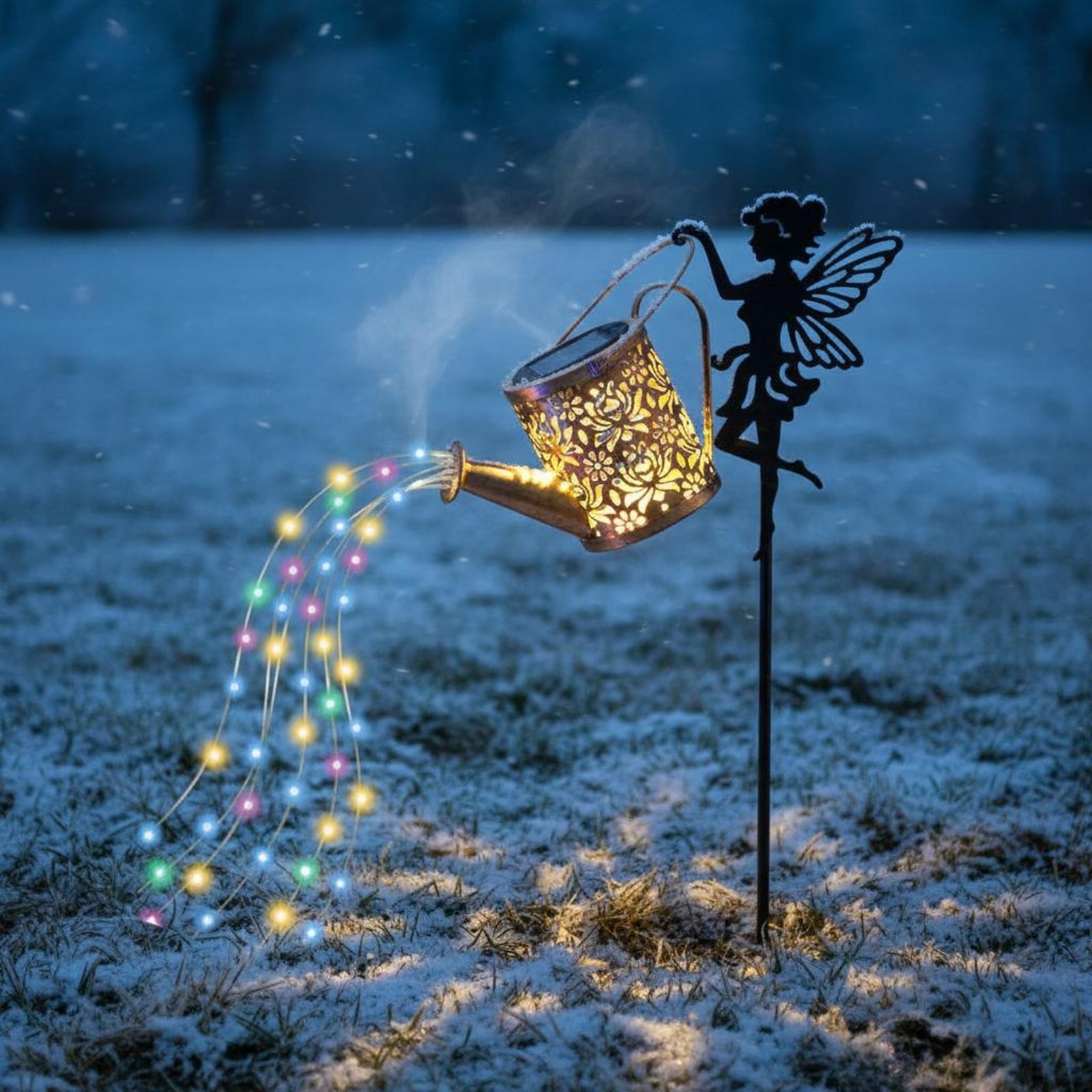 태양열 요정 물뿌리개 조명 장식용 프로젝션 요정 물뿌리 - Outdoor Lighting Modern 리뷰 및 가격