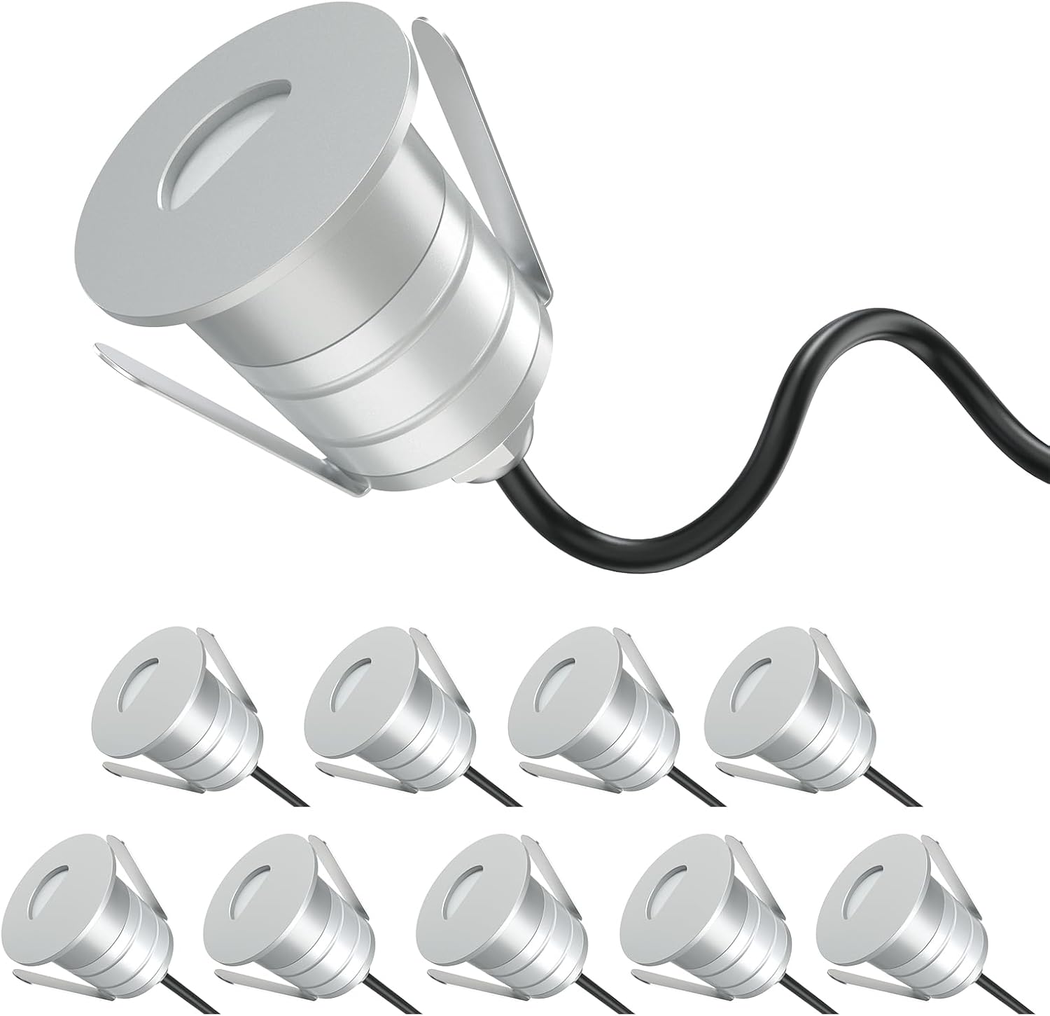 매립형 LED 계단 조명 1W 10팩 미니 데크 조명, - Ground Light Recessed 리뷰 및 가격