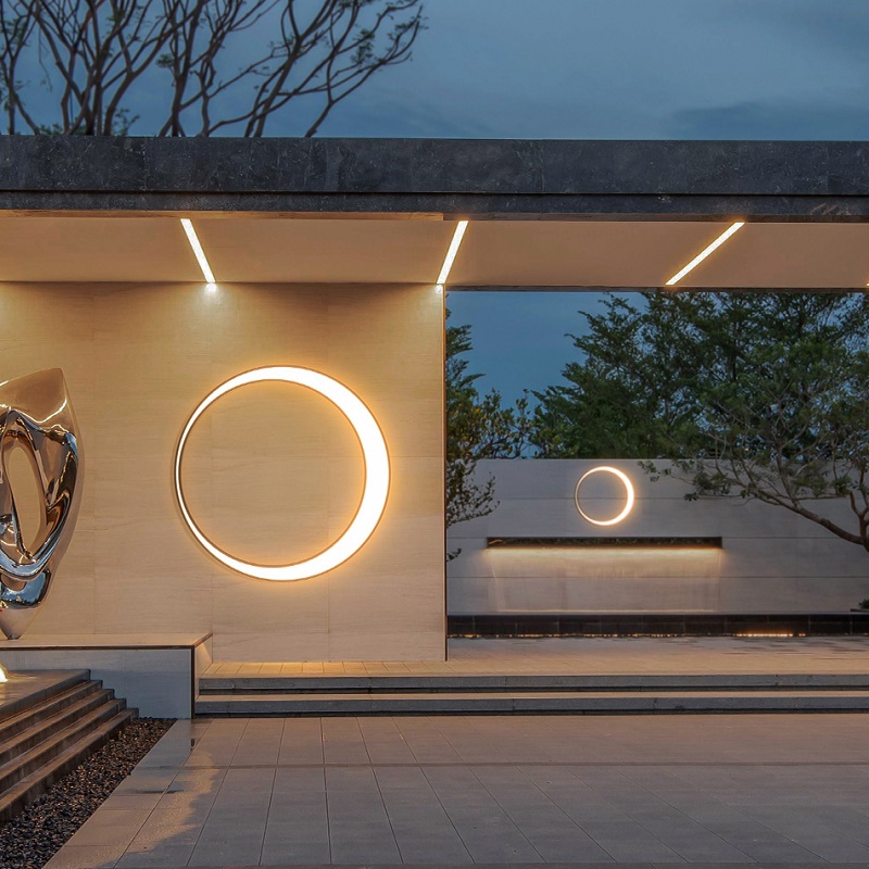 현대적인 야외 파티오 조명 달 모양 IP65 방수 스테 - Outdoor Lighting For Gazebo 리뷰 및 가격