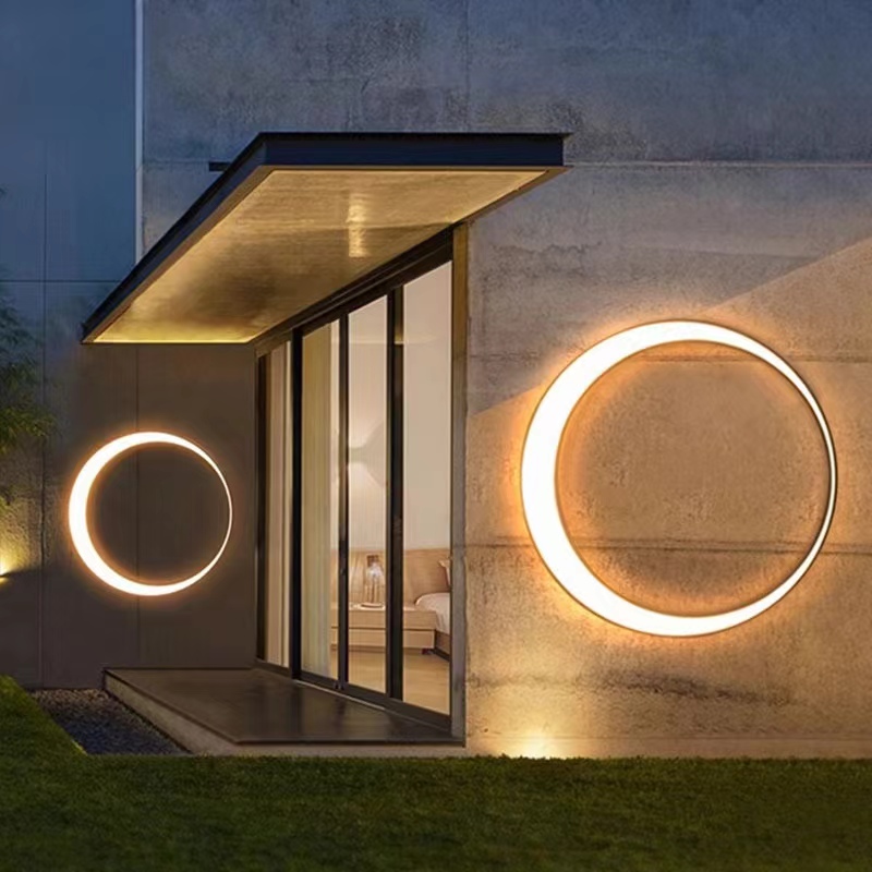 현대적인 야외 파티오 조명 달 모양 IP65 방수 스테 - Outdoor Lighting For Gazebo 리뷰 및 가격