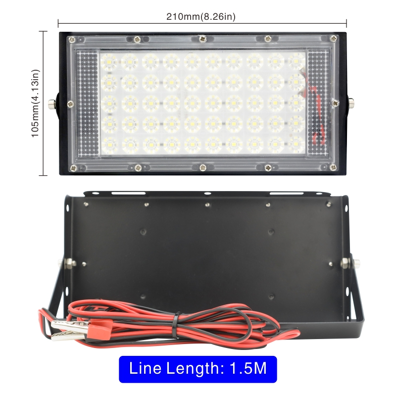 DC 12V-85V 50W Led 홍수 빛 야외 투광  - Outdoor Lighting Volt 리뷰 및 가격
