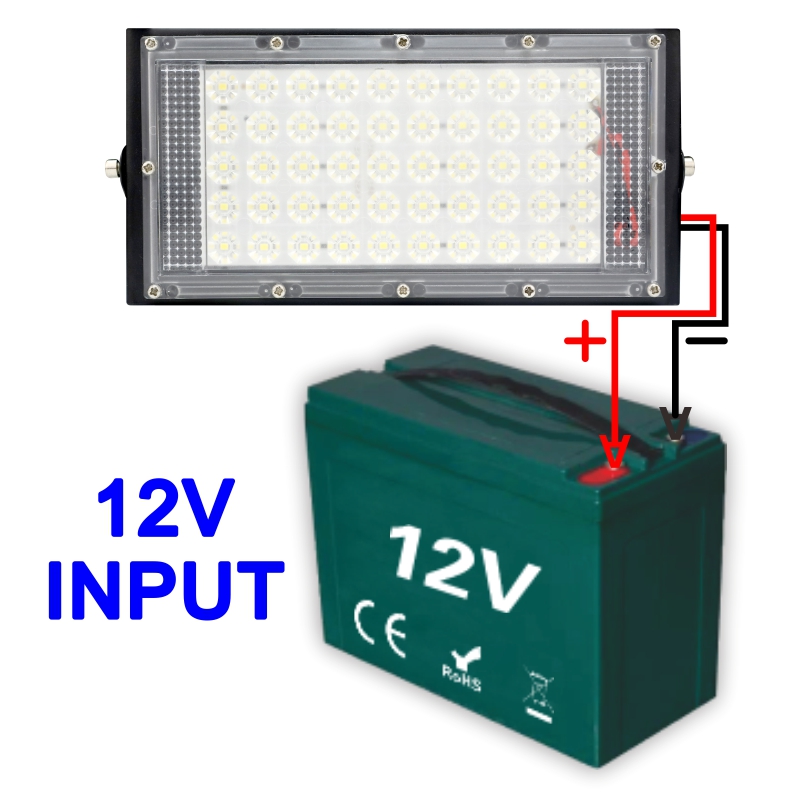 DC 12V-85V 50W Led 홍수 빛 야외 투광  - Outdoor Lighting Volt 리뷰 및 가격
