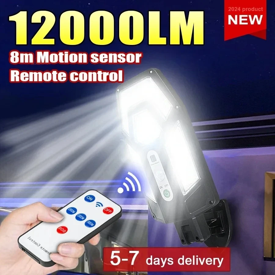 12000LM 강력한 태양광 벽등 리모컨 포함 실외 I - Outdoor Lighting Sconce 리뷰 및 가격