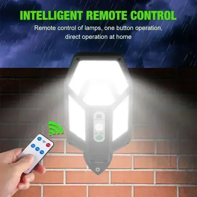 12000LM 강력한 태양광 벽등 리모컨 포함 실외 I - Outdoor Lighting Sconce 리뷰 및 가격