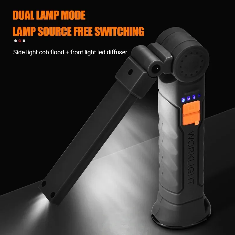 자석 및 후크가 있는 충전식 LED 손전등 작업등, 작 - Outdoor Lighting Replacement Bulbs 리뷰 및 가격