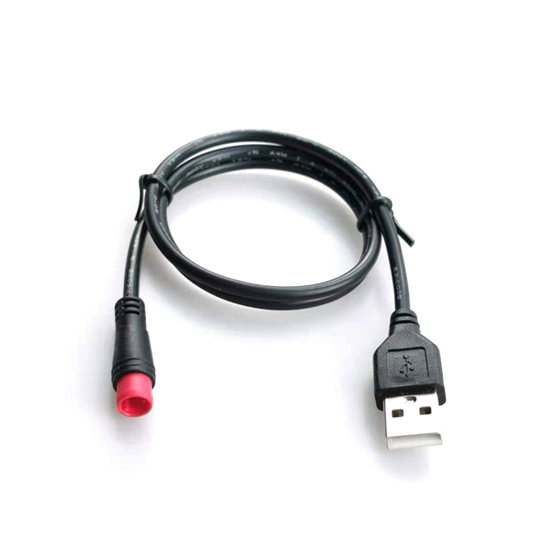 2핀 M8-USB 남성/여성 커넥터 연장 케이블 M8  - Outdoor Lighting Extension Cable 리뷰 및 가격