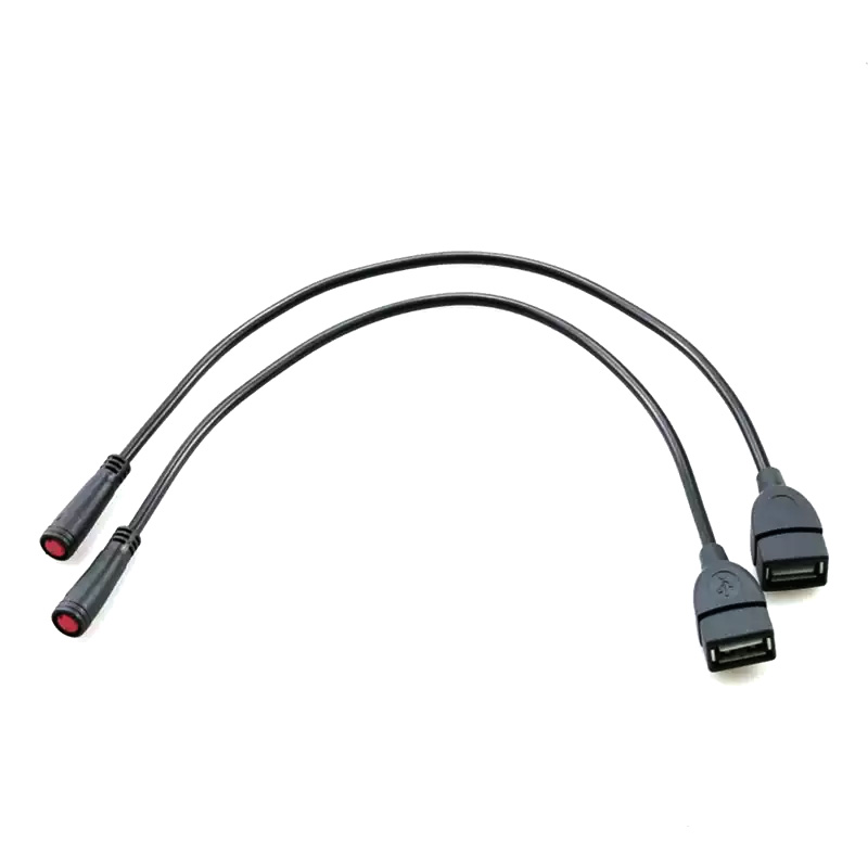 2핀 M8-USB 남성/여성 커넥터 연장 케이블 M8  - Outdoor Lighting Extension Cable 리뷰 및 가격