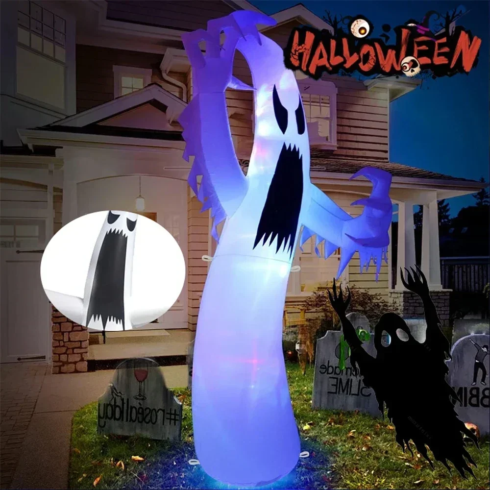 할로윈 풍선 무서운 유령 LED 조명 어린이 장난감 유 - Outdoor Lighting Effects 리뷰 및 가격