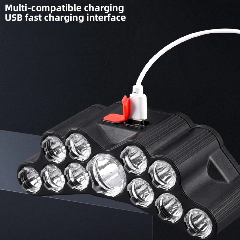 11 LED 전조등 강한 빛 헤드 램프 Type-C 충 - Outdoor Lighting Replacement Bulbs 리뷰 및 가격