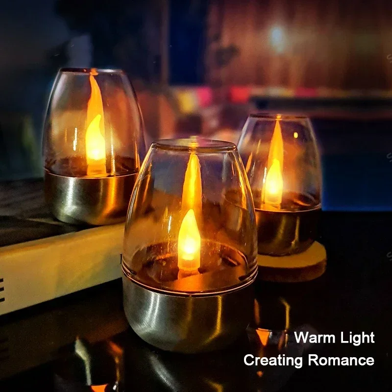 LED 스테인레스 스틸 태양 촛불 조명 야외 파티오 정 - Outdoor Lighting Effects 리뷰 및 가격