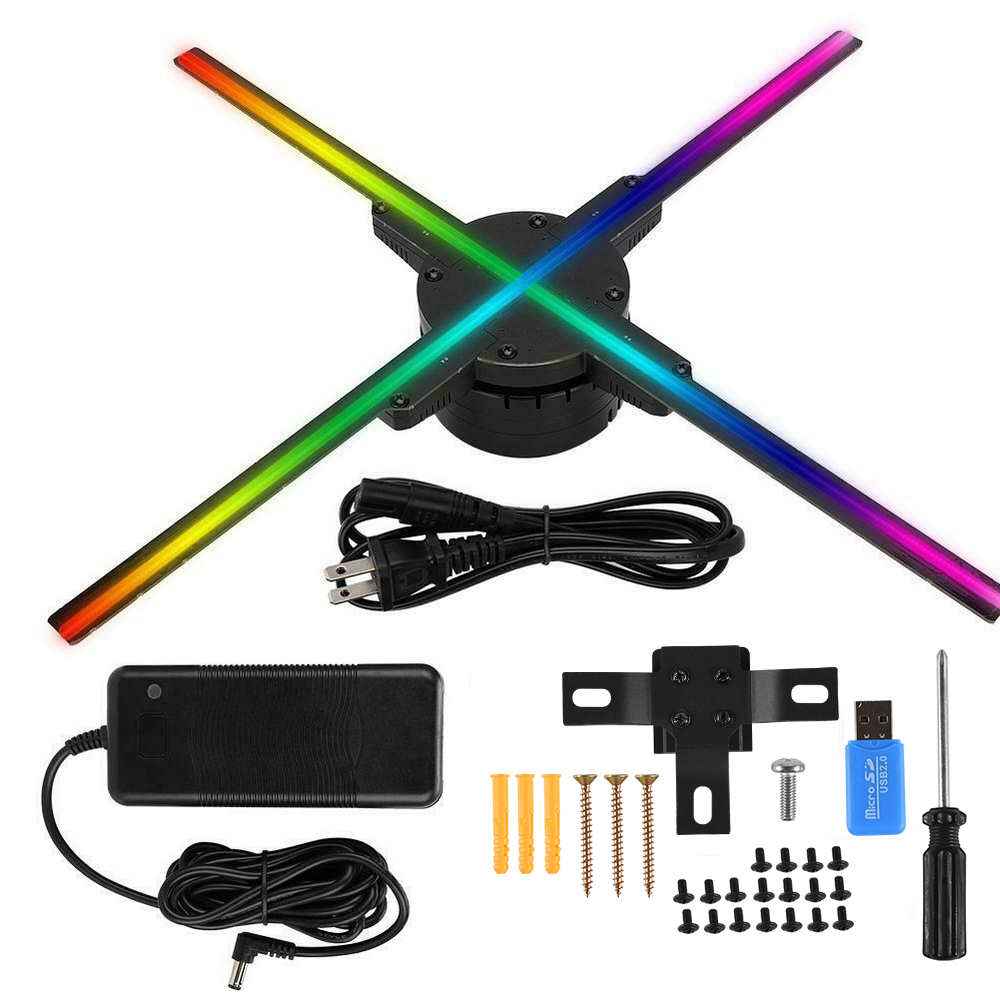 56CM 3D 홀로그램 팬 프로젝터 Wifi 디스플레이 - Outdoor Lighting Voltage 리뷰 및 가격