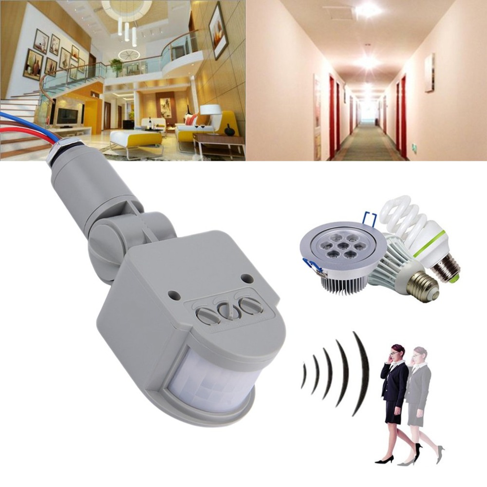 핫 모션 센서 220V 12V 모션 감지기 자동 적외선 - Outdoor Lighting Timer Switch 리뷰 및 가격