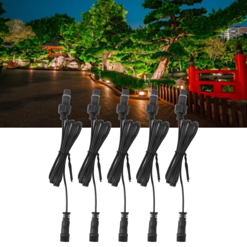 5개 3.3피트 데크 라이트 연장 케이블 2핀 IP67 - Outdoor Lighting Extension Cable 리뷰 및 가격